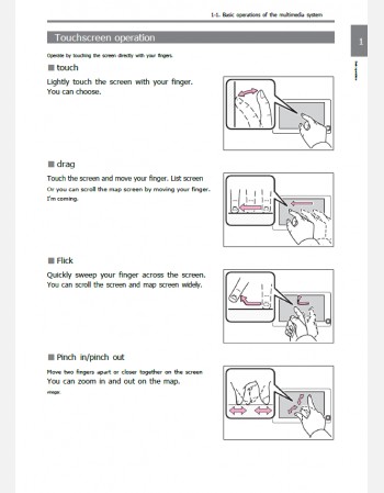 toyota corolla cross 2025-2026 navigation & multimedia system manual